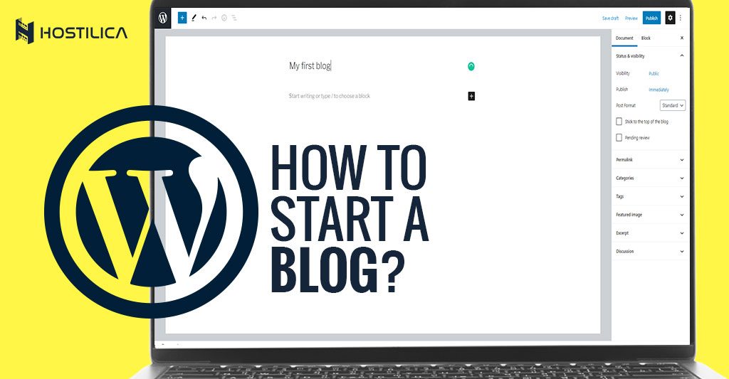 how to start a blog