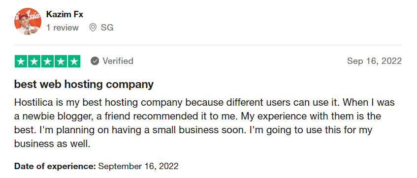 Trustpilot Review 6